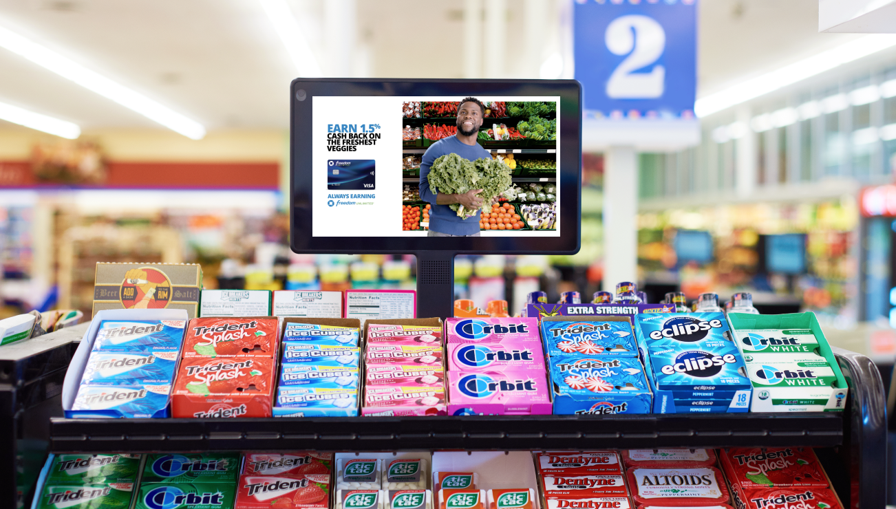 What Is Digital Out Of Home Dooh Advertising Grocery Tv