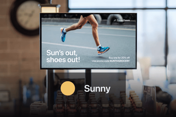 Grocery TV Offers Weather-Triggered Digital In-Store Advertising Using AccuWeather Through Microsoft’s Solutions