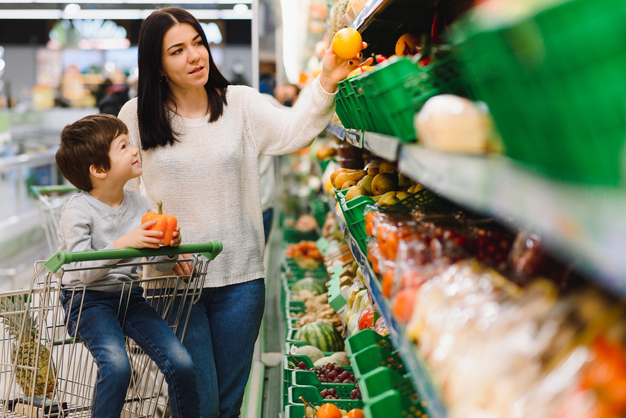 Advertisers are paying closer attention to regional grocery chains